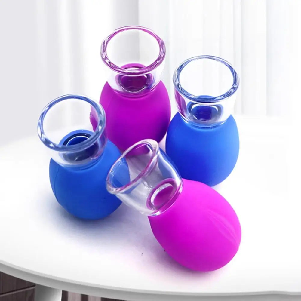 Silicone Face Massager Vacuum Eye Skin Face Lifting Facial Cups Anti Cellulite Jar Anti-Wrinkle Cupping Therapy Beauty Tool Oasis Select