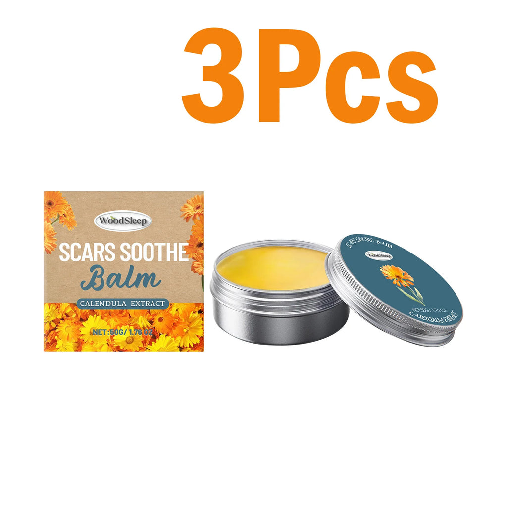 Calendula Acne-Prone Cream Anti-Acne & Fade Marks Oil-Control Shrink Pores Soothing Cream Non-Greasy & Fast Absorbing SkinCare Oasis Select 3 x 50g Boxed