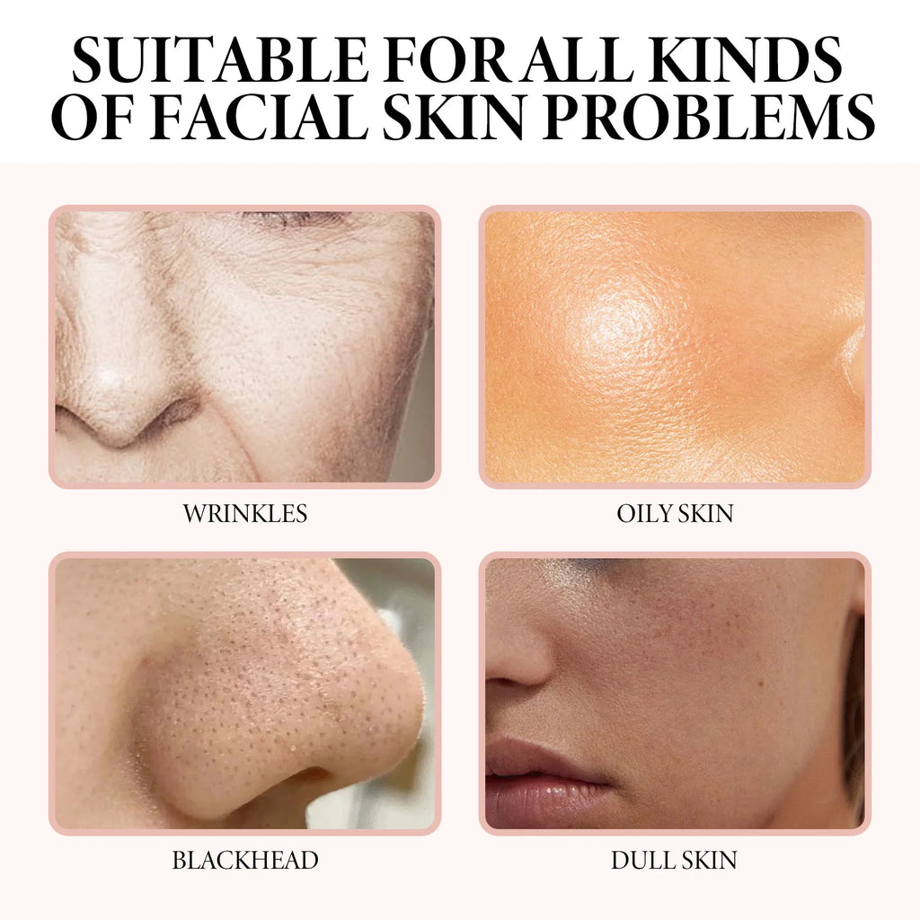 Vitamin C Strawberry Facial Essence Shrink Pores Improve Dullness Brighten Reduce Fine Lines Firm Skin Facial Moisturizing Serum Oasis Select