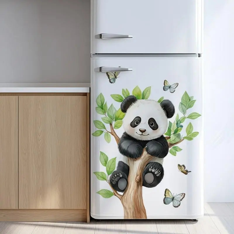 Cool Summer Watermelon Drink Wall Sticker Kitchen Refrigerator Decorative Decal Self-Adhesive Waterproof Removable Home Decor Oasis Select