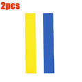 1/2Pcs Resistance Bands, Exercise Bands, Full Body Fitness Bands, Hip, Leg, Arm, Home Gym, Yoga And Pilates Stretching Bands Oasis Select Blue1-Yellow1