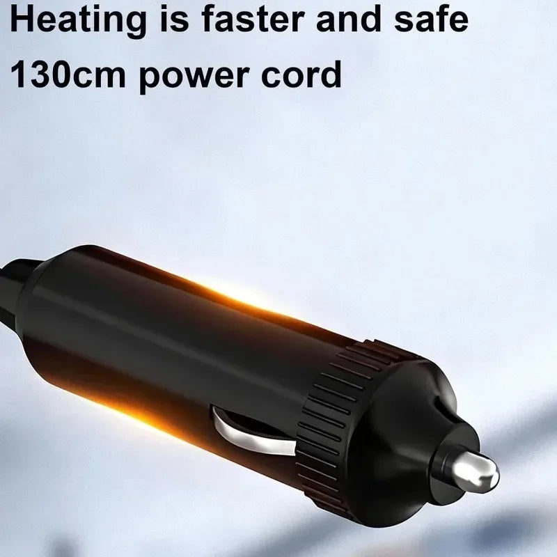 12V 24V Electric Car Heater Fan Dual Use Heating and Cooling Efficient Windshield Defogger Demister Defroster Portable Heater Oasis Select