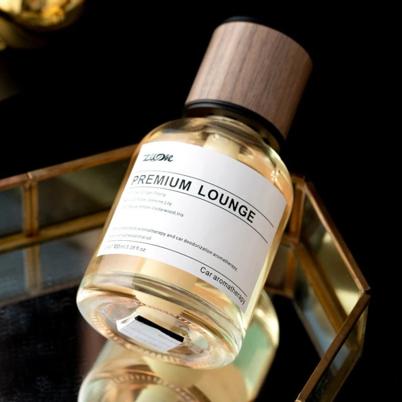 120ml Home Fragrance Peach Oolong Osmanthus Scented Liquid Air Freshener for Refreshing Atmosphere Home Decor Car Aroma Gift Oasis Select