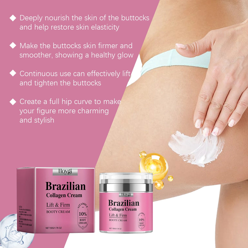 Hip Firming Cream Firming Improve Skin Sagging Increase Elasticity Tighten Lotion Shaping Lift up Buttock Massage Care for Women Oasis Select