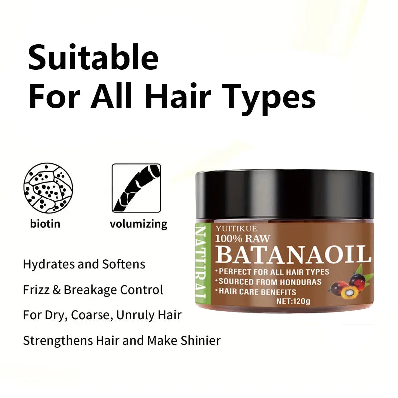 Batana Oil Hair Mask – Repair Frizzy & Damaged Hair 120g