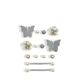 Butterfly Fashion Shoe Accessory Set, decorative shoe buckles, removable, suitable for sandals and flip-flops. Oasis Select CJ-240
