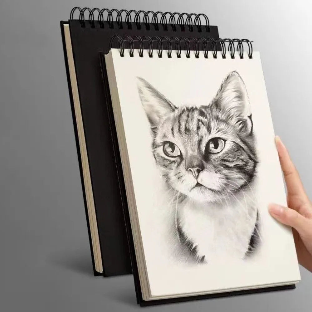 Durable Up Turning Loose-Leaf Sketchbook Taking Notes Diary Hand Ledger Waterproof Journal Memo Notepad Learning Supplies Oasis Select