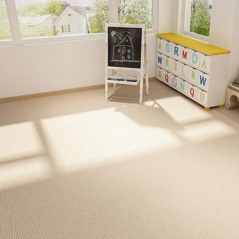 Solid Color Room Decoration Self-adhesive Carpet Living Room Staircase Home Decor Water Uptake Bedroom Rug Bathroom Kitchen Rugs Oasis Select