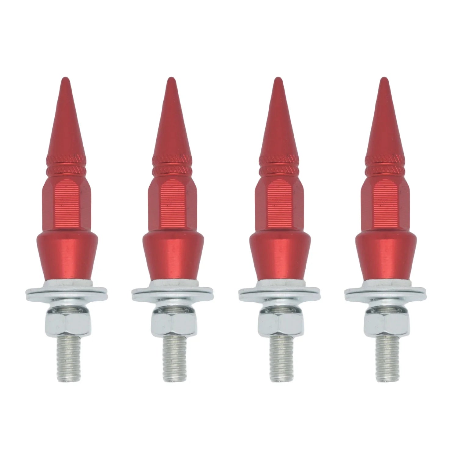 Car license plate universal, motorcycle universal, frame screw modified M6 for license plate holder screw aperture pointed hat Oasis Select 4pcs 10