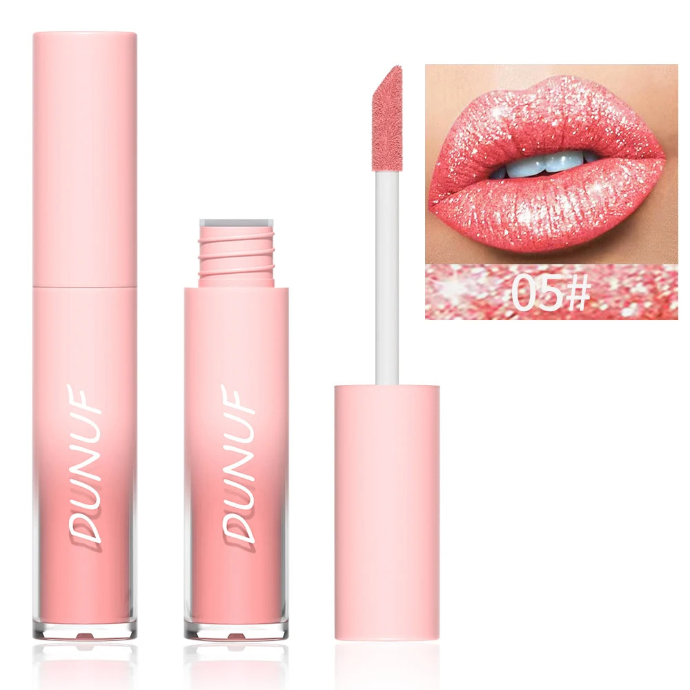 1pcs Pearlescent Lipstick - Waterproof Long-Lasting Lip Gloss Easy to Paint Exquisite Gift Stage Makeup Daily Makeup Universal Oasis Select 05