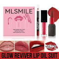 MLSMILE Matte Lipstick Set – Velvet Lip Glaze & Liner Kit Lip Makeup Kit Oasis Select E Full Size