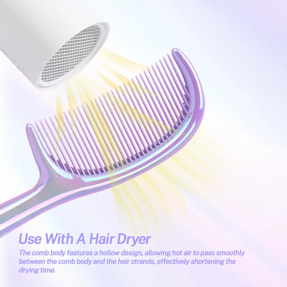 Wide Tooth Detangling Comb – Anti-Static Curly Hair Brush Hair Detangling Comb Oasis Select