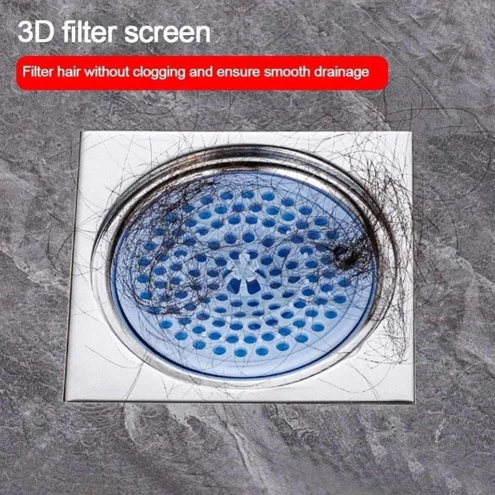 New Anti Odor Floor Drain Cover Insect Proof Strainer Sink Drain Core Hair Catcher Strainer Bathroom Sink Oasis Select
