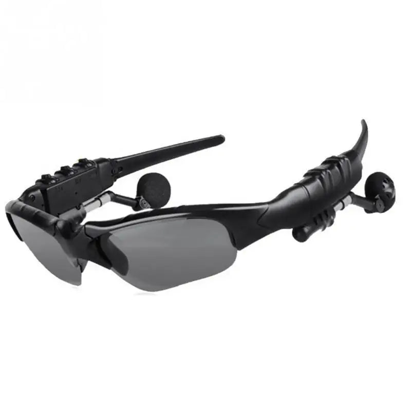 Glasses Headset Stereo Earphones Wireless Headset with Mic Glasses Sunglasses for Driving Cycling Sports Headphones Oasis Select Black