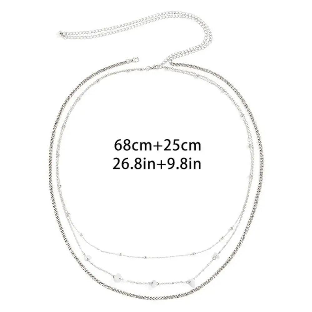 1Pcs Boho Metal Alloy Rhinestone Waist Chain Multilayer Waistband Crystal Belly Body Chain Gold Belt Chain Summer Beach Oasis Select
