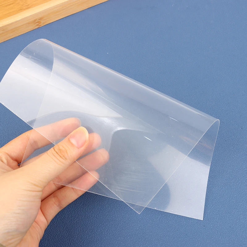 5Pcs Shrink Plastic Sheets Fun Thermal Heat Shrink Film Translucent Sheets Blank Shrink Art Film Paper For DIY 14.5x20cm Oasis Select