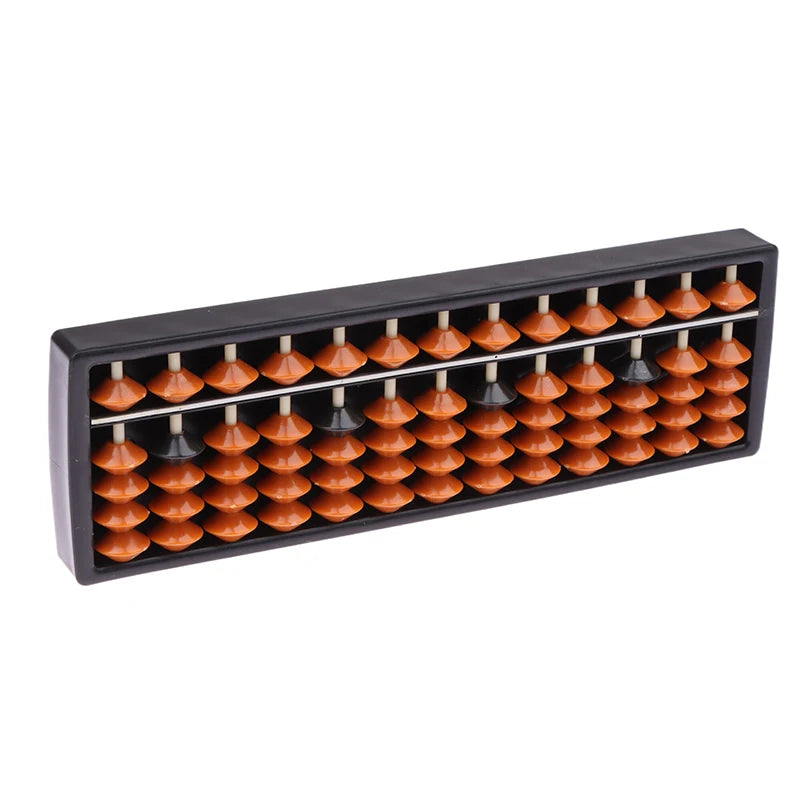 Math Learning Tool For Children Portable Chinese 13 Digits Column Abacus Arithmetic Soroban Calculating Counting Oasis Select Red