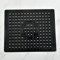 1/2Pcs Soft Rubber Sink Mat Anti Slip Home Heat Insulation Drying Protector Cover Quick Drain Pad Kitchen Accessories Sink Pad Oasis Select Black Rectangle as pictuer