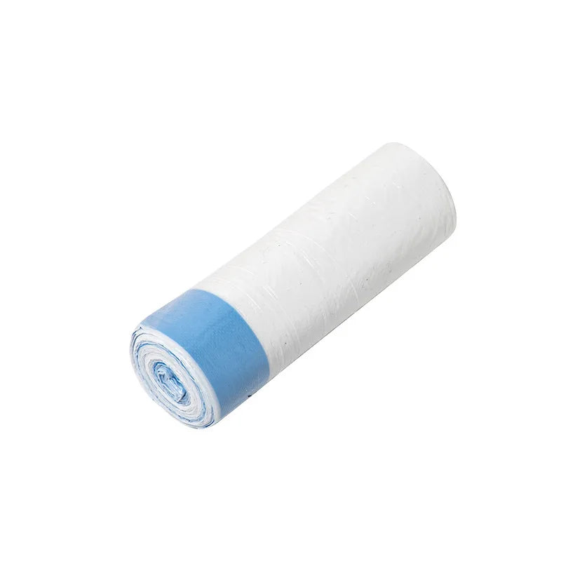 15pcs/roll Thick Trash Bags, Tear-Off Drawstring Trash Can Liners,For Home, Kitchen, Restaurant, Living Room, Garbage Sorting Oasis Select 1 roll