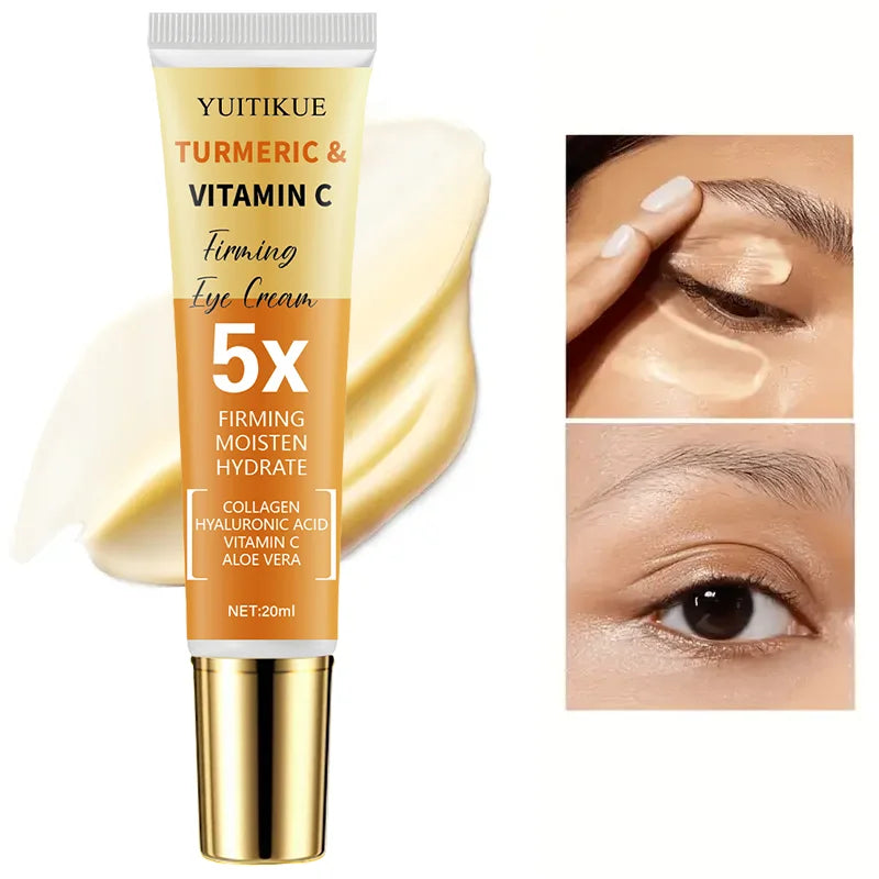 Turmeric Vitamin C Eye Cream – Dark Circles & Firming 20ml