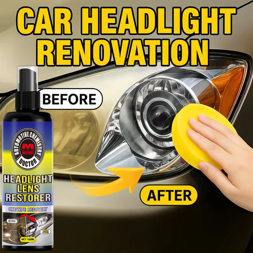 100ml Headlight Restoration Kit – Polish & Protect Car Lenses Headlight Restoration Kit Oasis Select