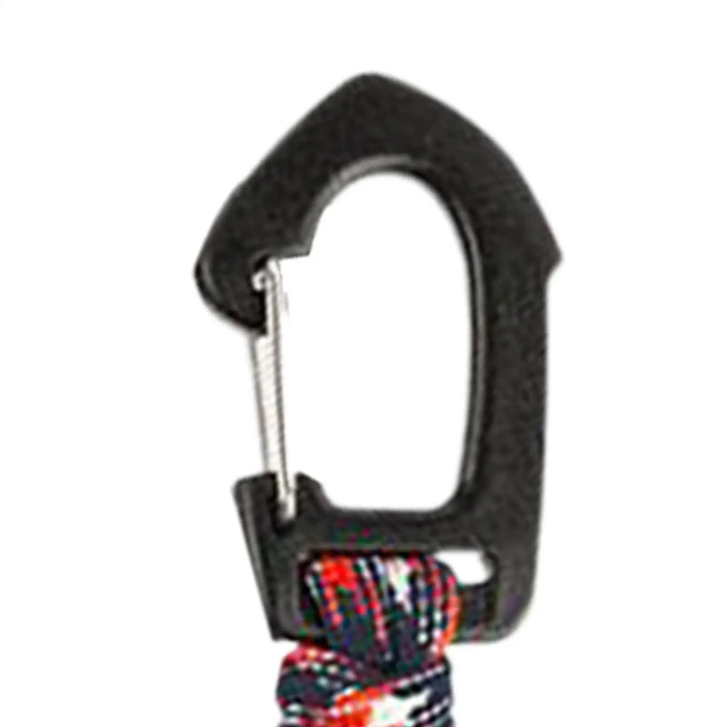 Bear Bell for Outdoor Hiking Camping Loud Cast Iron Cowbell with Hand Braided Lanyard, Anti-Lost Keychain for Backpacking Walk Oasis Select