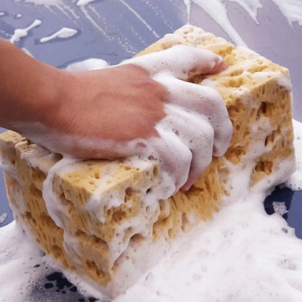 Large Honeycomb Car Washing Sponge – Scratch-Free Detailing