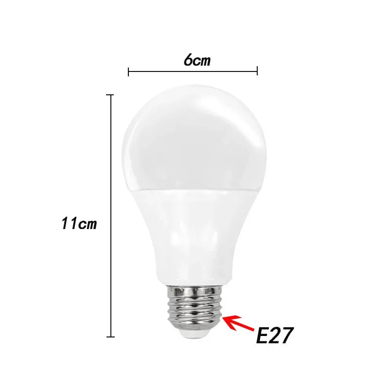 E27 9W UV Black Light Bulb 395nm LED Glow Party Decor
