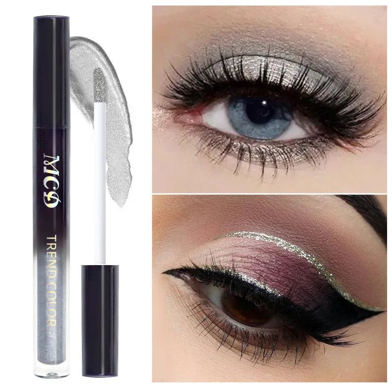 MCD 13-Shade Glitter Liquid Eyeshadow Palette – Waterproof