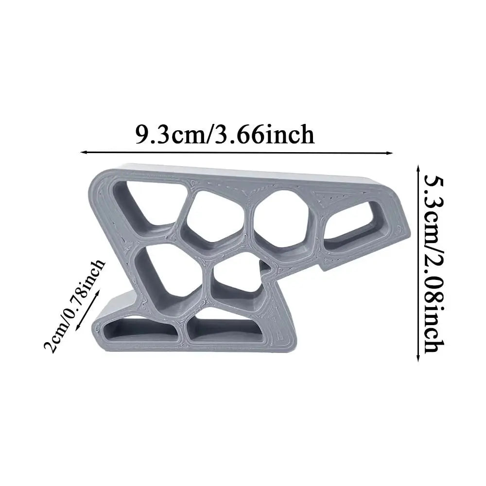 Multi-use Heavy-Duty Door Stopper Anti-Slip 3D Door Wedge Easy Installation Track Lock Stopper Balcony Doors Oasis Select