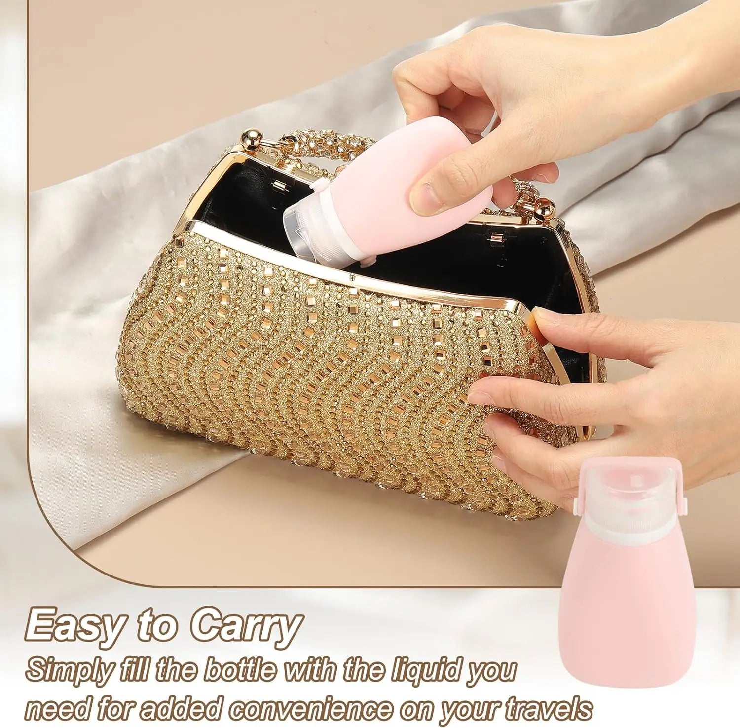 4 PCS Silicone Travel Bottles Leak Proof Collapsible Toiletry Shampoo Dispenser Reusable Portable Camping Oil Container 2026 Oasis Select