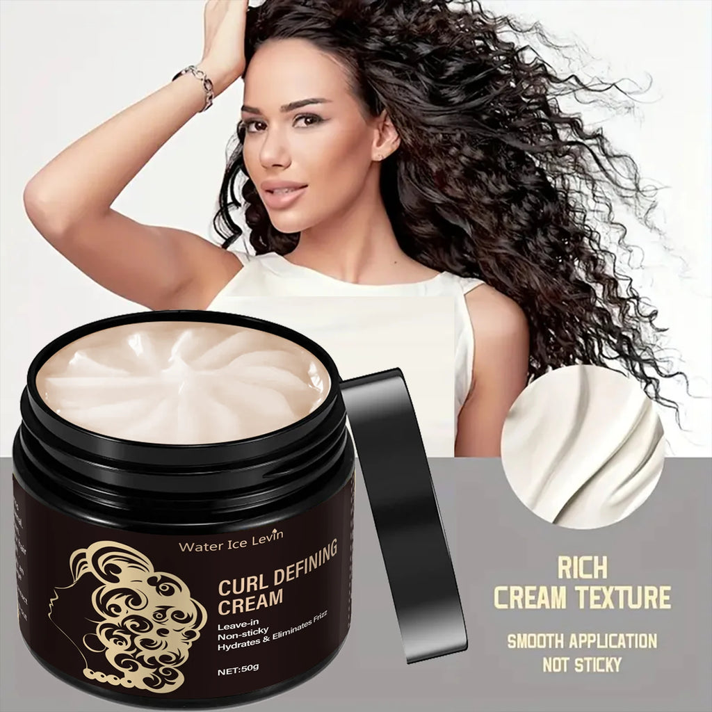 Travel Curl Cream 50g – Coconut Oil Leave-In Frizz Control Leave-In Curl Cream Oasis Select