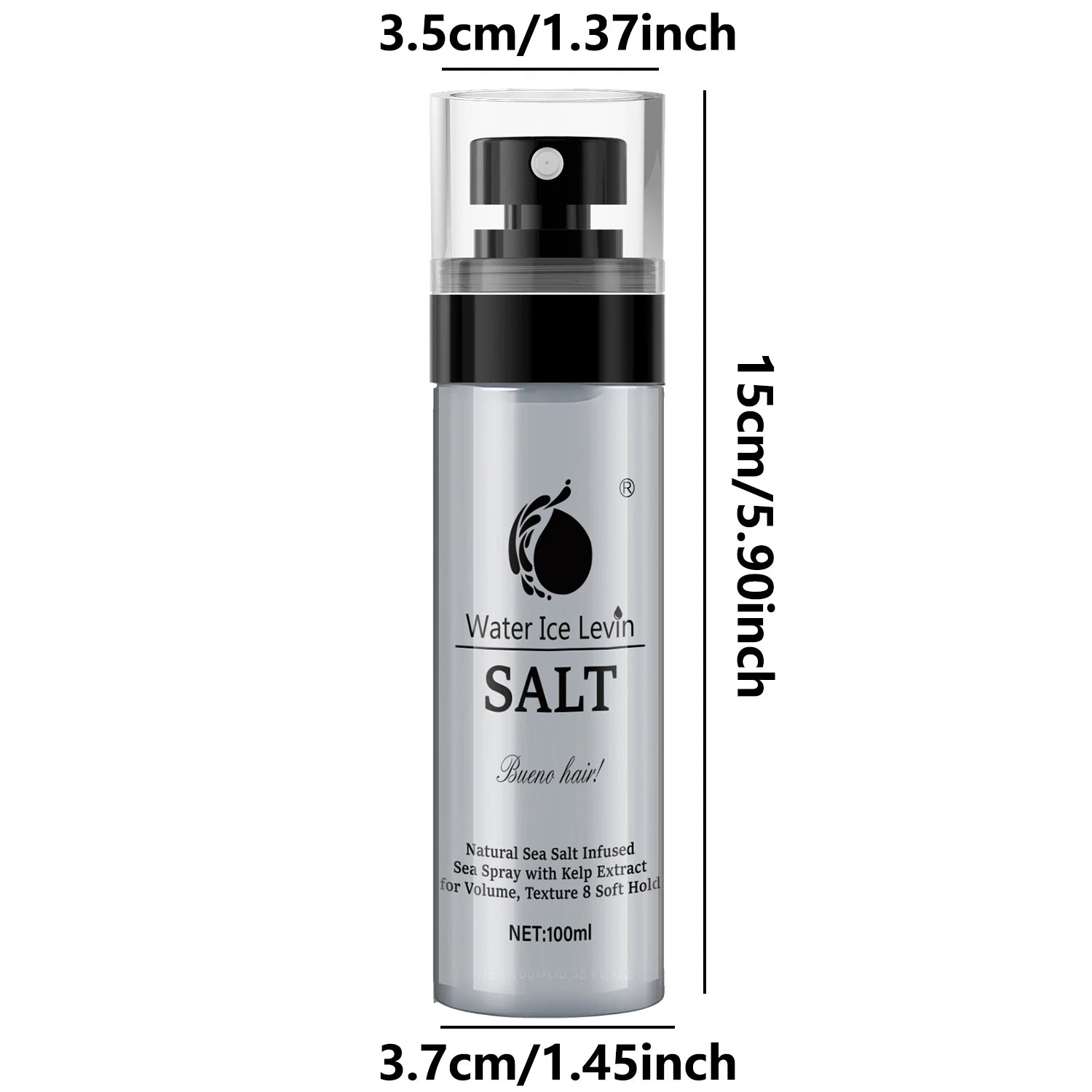 Sea Salt Spray for Volume & Texture – Moisturizing Hair Mist Hair Styling Spray Oasis Select
