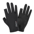 Ice Silk Halffinger Cycling Gloves for Men and Women Outdoor Sports Fitness Driving Fishing Highelastic Comfortable Oasis Select Black 2pcs
