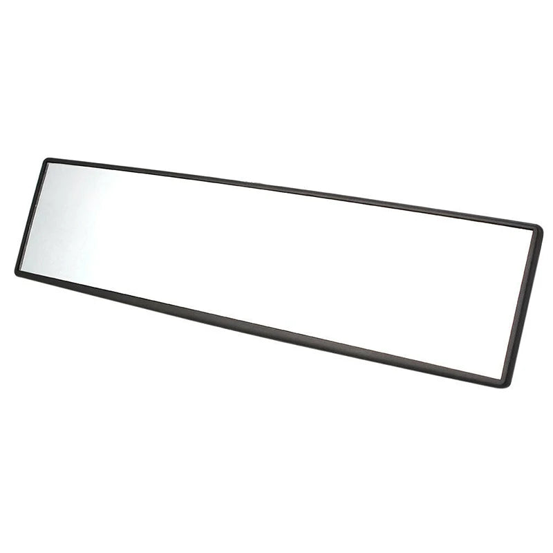 Universal 300mm Panoramic Curve Convex Interior Clip On Rear View Mirrors Anti Glare Car Rearview Mirror Wide Angle Oasis Select White