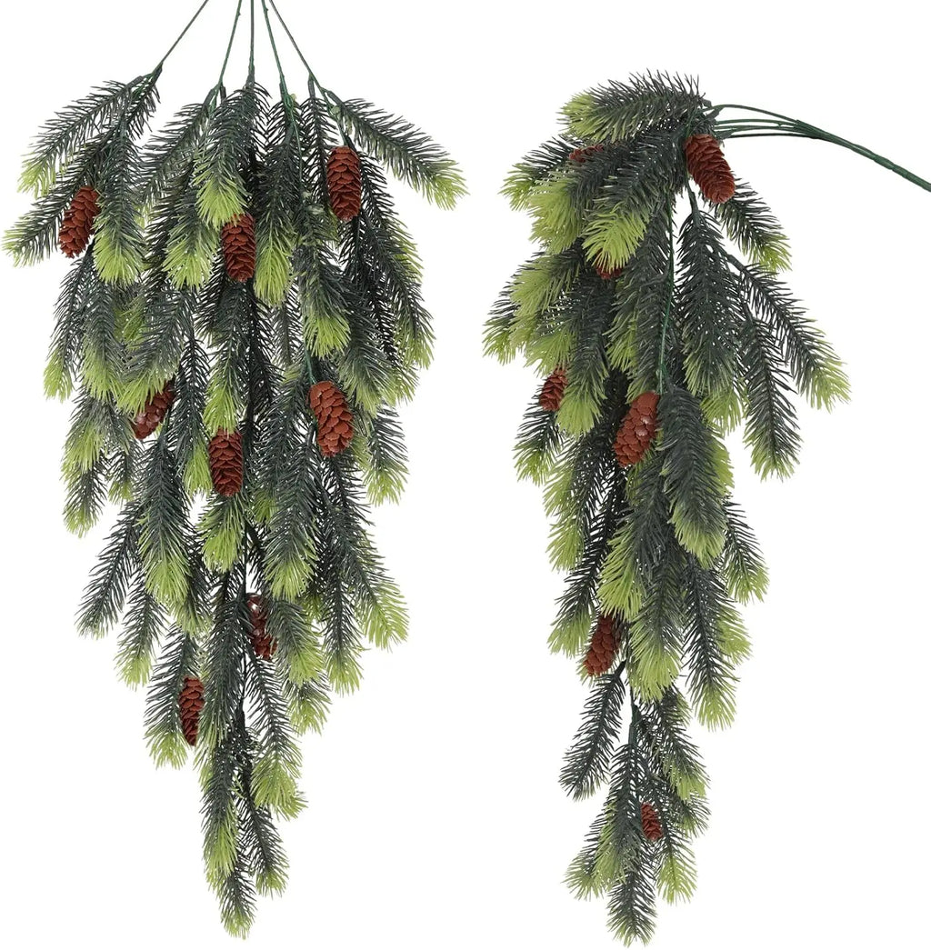 78cm Artificial Pine Christmas Vine Wall Hanging Swag Decor