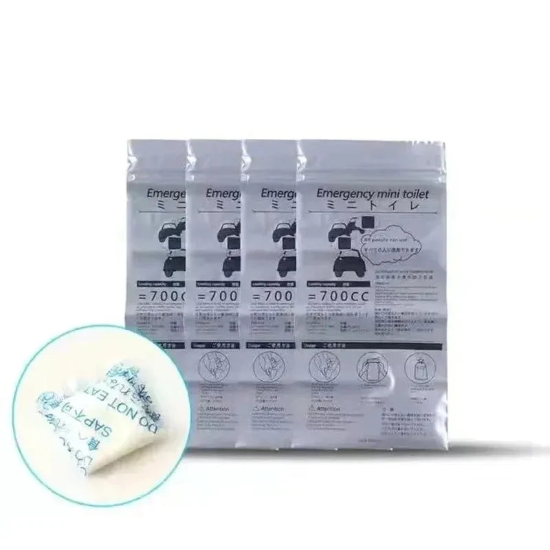5-40pcs Outdoor Emergency Urinate Bags 700ml Easy Take Piss Bags Travel Mini Mobile Toilet For Baby Women Men Vomit Bag Oasis Select