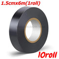 Electrical Tape Insulating Tape Black Electric Adhesive High-temperature Resistant Durable Soft Electrical Insulation Tape