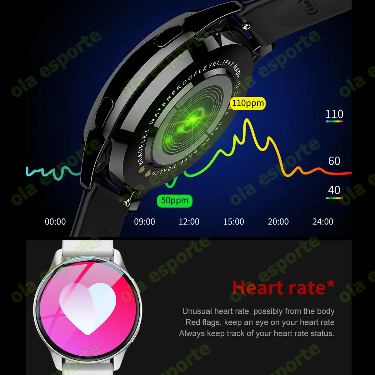 Smartwatch Women Watch 6 Health Monitoring Watch Waterproof Voice Assistant Bluetooth Call Smart Watch 2026 New Sports Watch Oasis Select