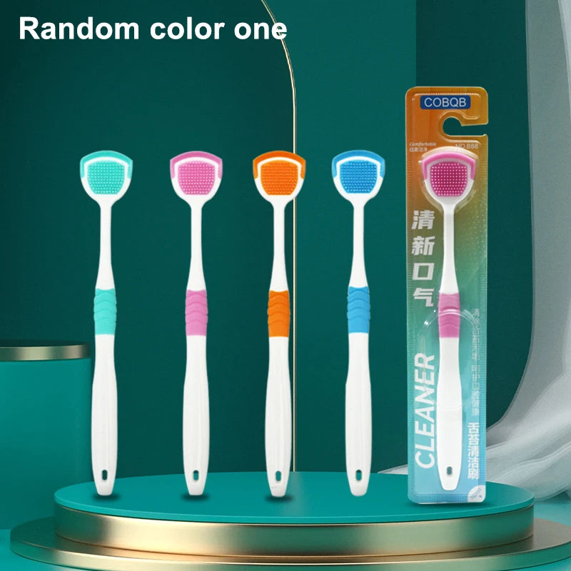 1Pc Tongue Scraper, Adult Oral Care Tool for Reducing Bad Breath and Tongue Cleaning Oasis Select A