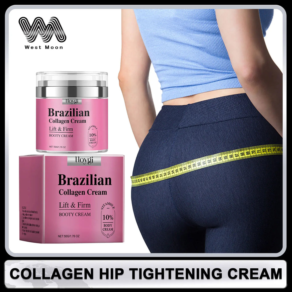 Hip Firming Cream Firming Improve Skin Sagging Increase Elasticity Tighten Lotion Shaping Lift up Buttock Massage Care for Women Oasis Select