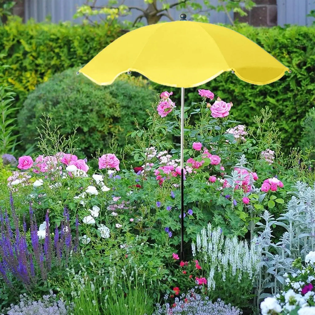 Plant Umbrellas for Outdoor Sun Protection Shade Cover UPF50 UV Protection Adjustable Portable Canopy Foldable Cover for Flowers Oasis Select