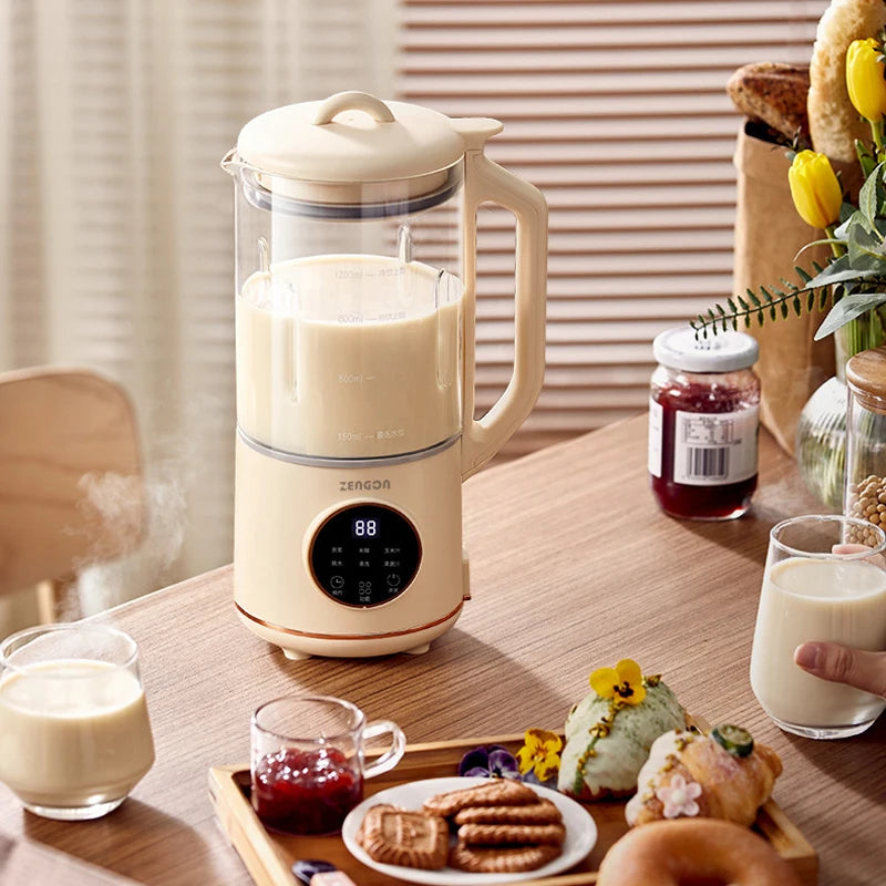 800ml Soy Milk Machine Electric Juicer Blender Mixer Soybean Milk Maker Wall Breaking Machine Rice Paste Maker Breakfast Machine Oasis Select