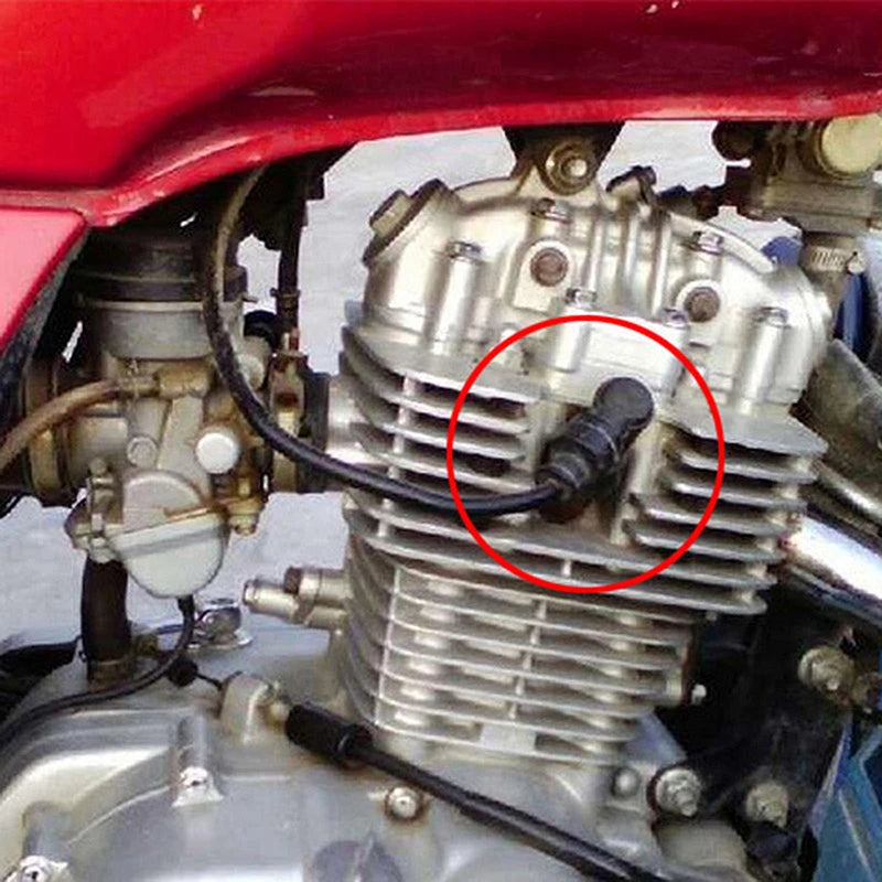 High Voltage Ignition Wire Coil and Spark Plug Cap for Motorcycles Off-Road Vehicle Parts Oasis Select