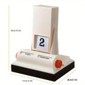 1Pc Flip Calendar Tabletop Ornament Decorative Desk Calendar Desktop Perpetual Calendar for Hotel Office Bedroom Living Room Oasis Select A