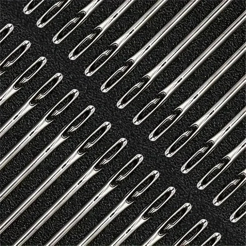 1/3/6set Sewing Needles Multi-size Side Opening Stainless Steel Darning Sewing Household Hand Tools Oasis Select