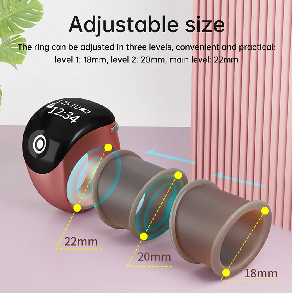 S8pro Smart APP Counting Finger Counter OLED Display 120mah Battery Type-C Smart Ring Bluetooth Electronic Counter Oasis Select