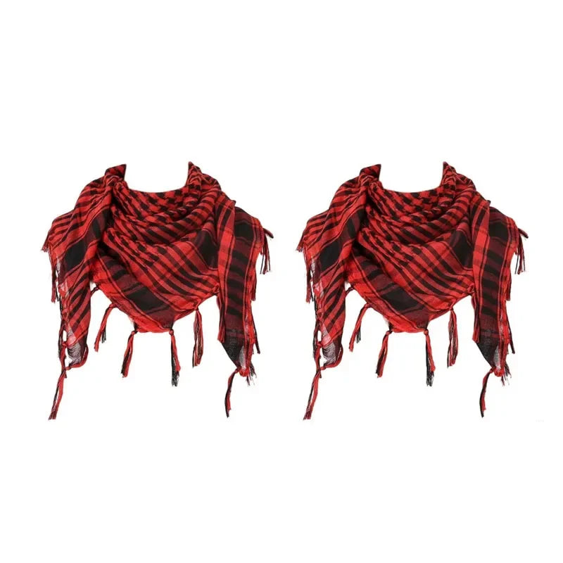 1 2 Keffiyeh Tactical Desert Scarf Wrap Shemagh Head Neck Arab Men