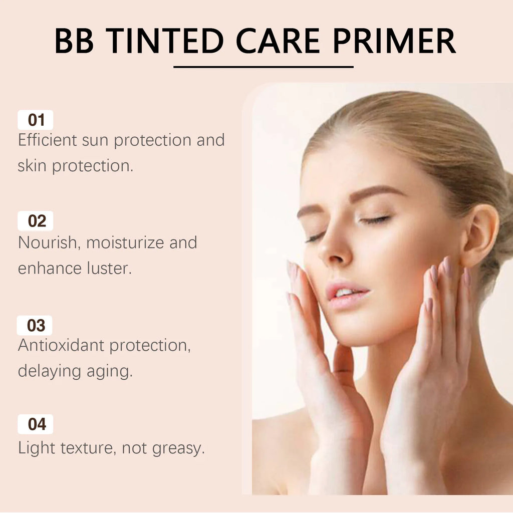 Sunscreen BB Cream Protect Sun Burn Calm Redness Balance Oil Shine Conceal Face Blemish Enhance Skin Barrier Portable Concealer Oasis Select