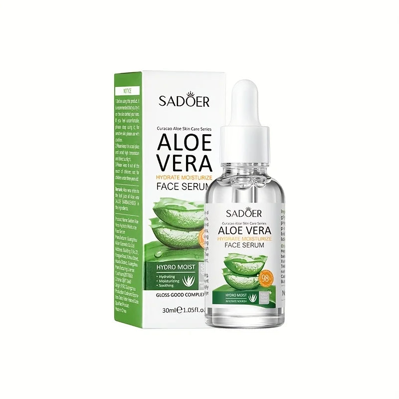 SADOER Aloe Vera Facial Serum – Brightening & Moisturizing 30ml